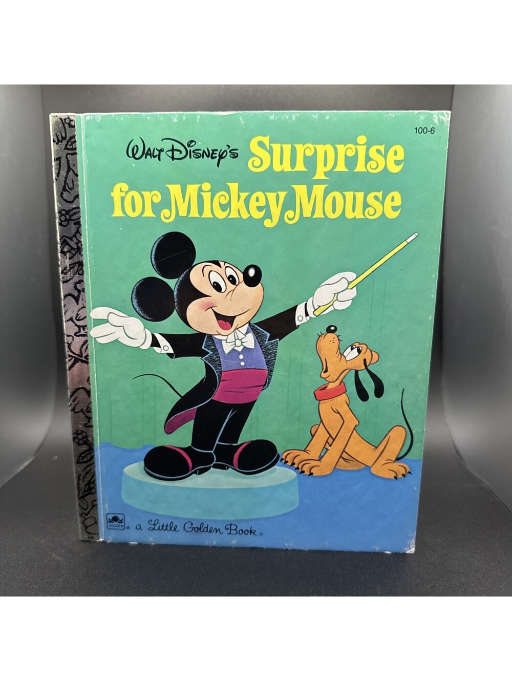 Surprise for Mickey Mouse a Little Golden Book Vintage 1972